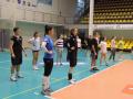 Trening siatkarek z Klubem Kibica